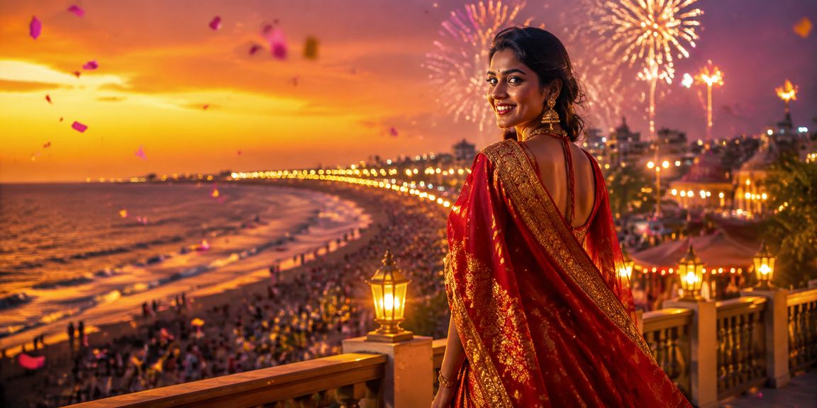 Elegant player registering for live baccarat in Chennai